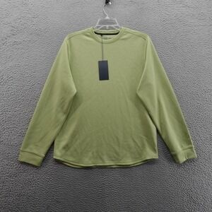 VRST Pinnacle Crewneck Sweatshirt Medium Green Men Long Sleeve Golf NWT